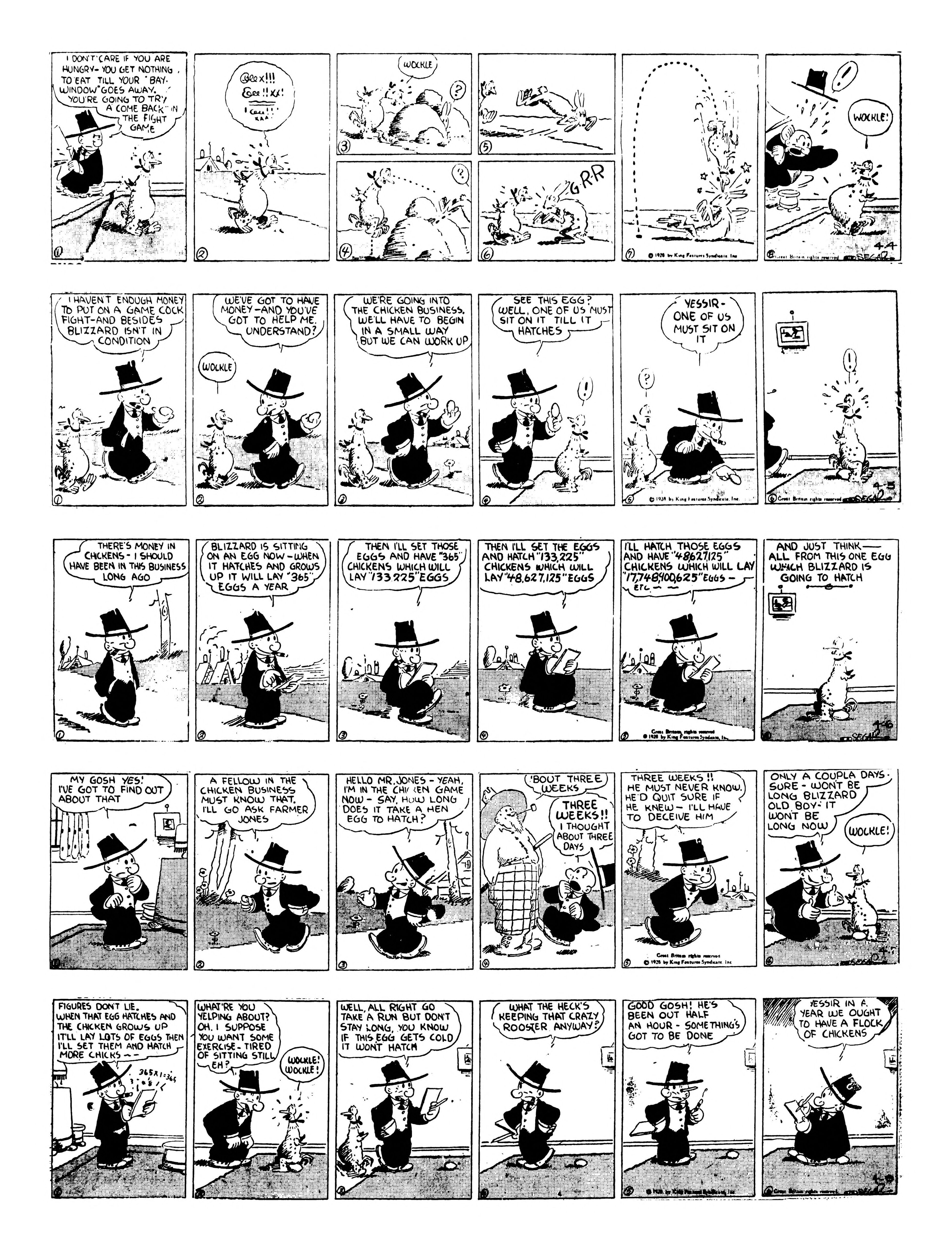 Thimble Theatre dailies (1919–) — part 1 p17