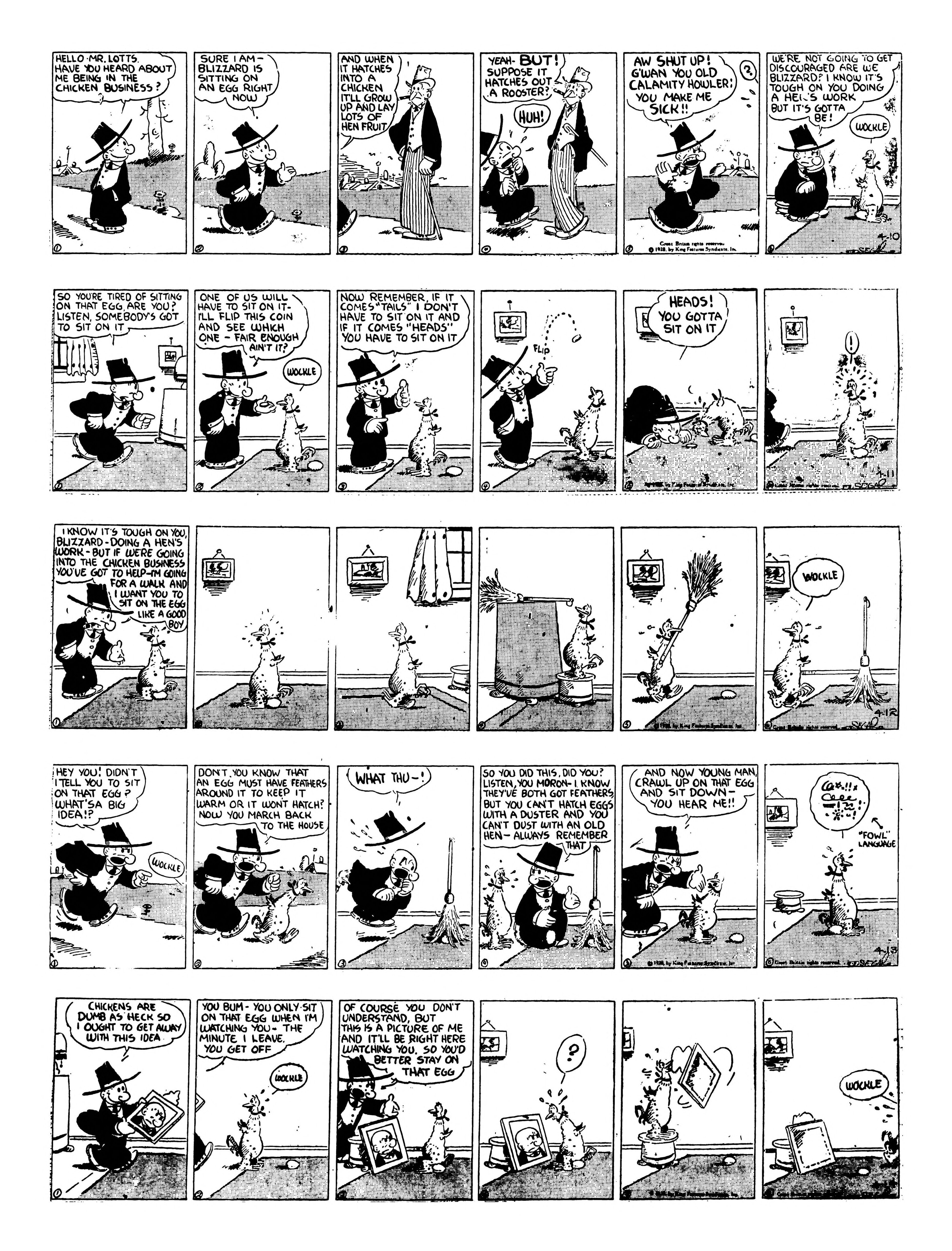 Thimble Theatre dailies (1919–) — part 1 p18