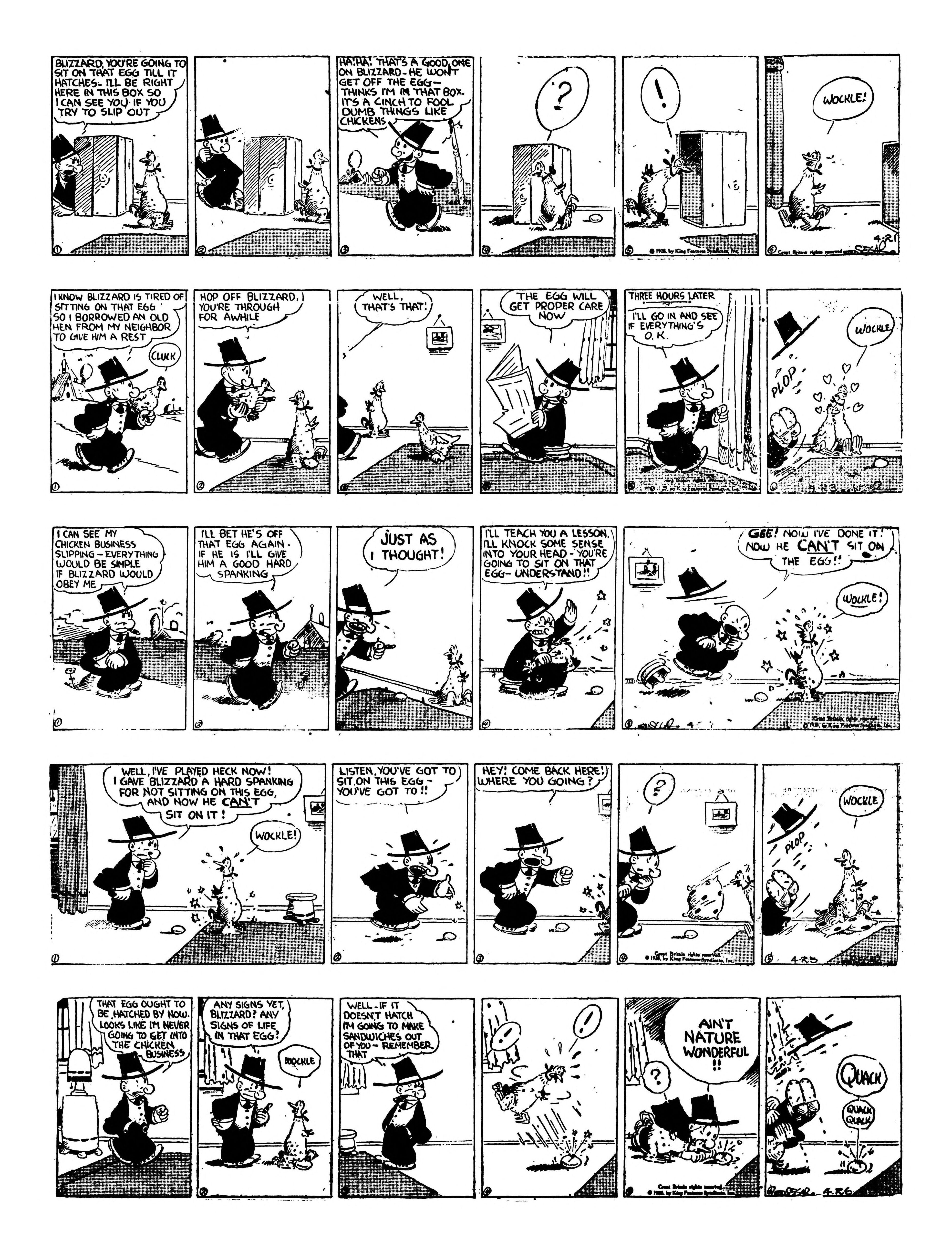 Thimble Theatre dailies (1919–) — part 1 p20