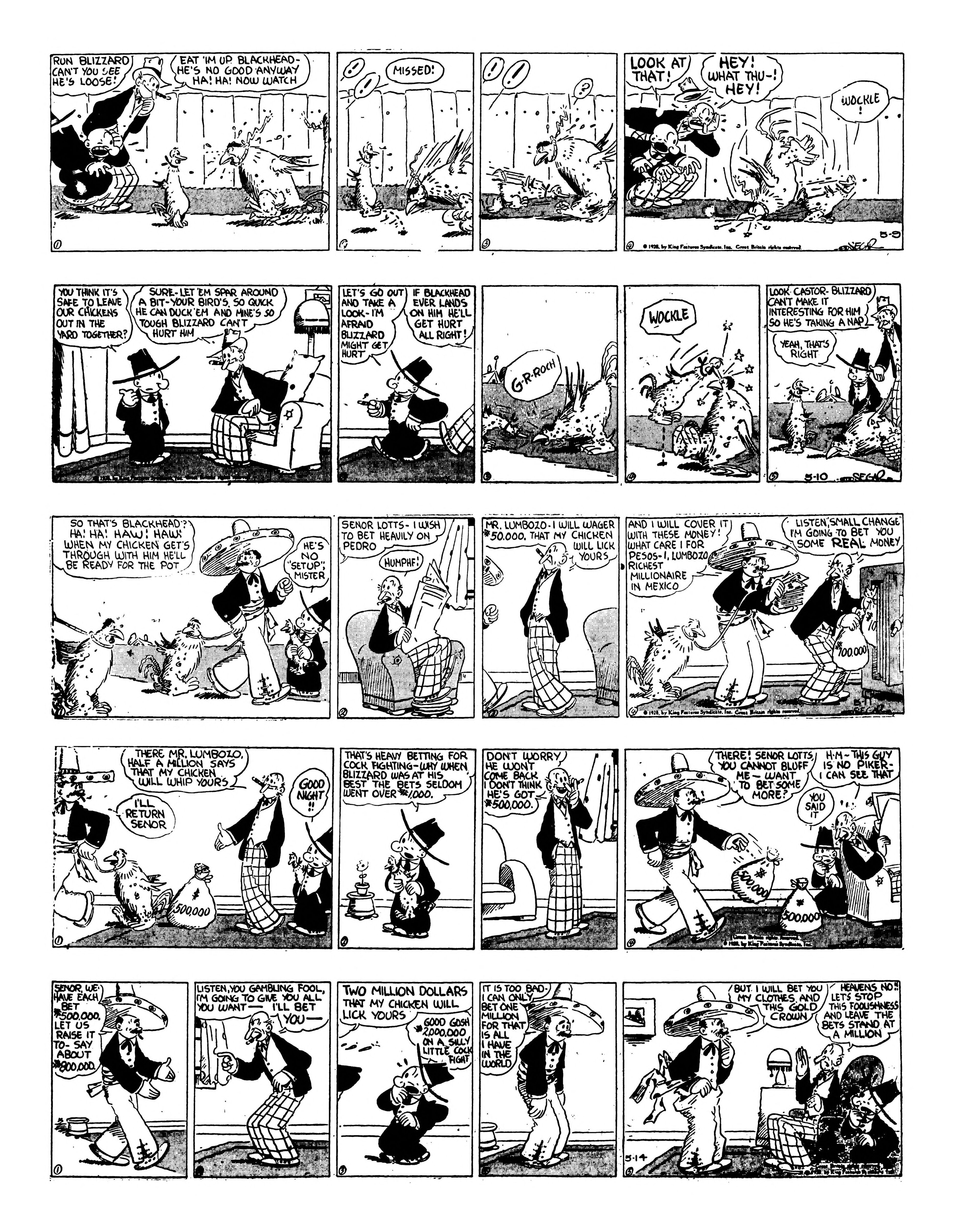 Thimble Theatre dailies (1919–) — part 1 p23