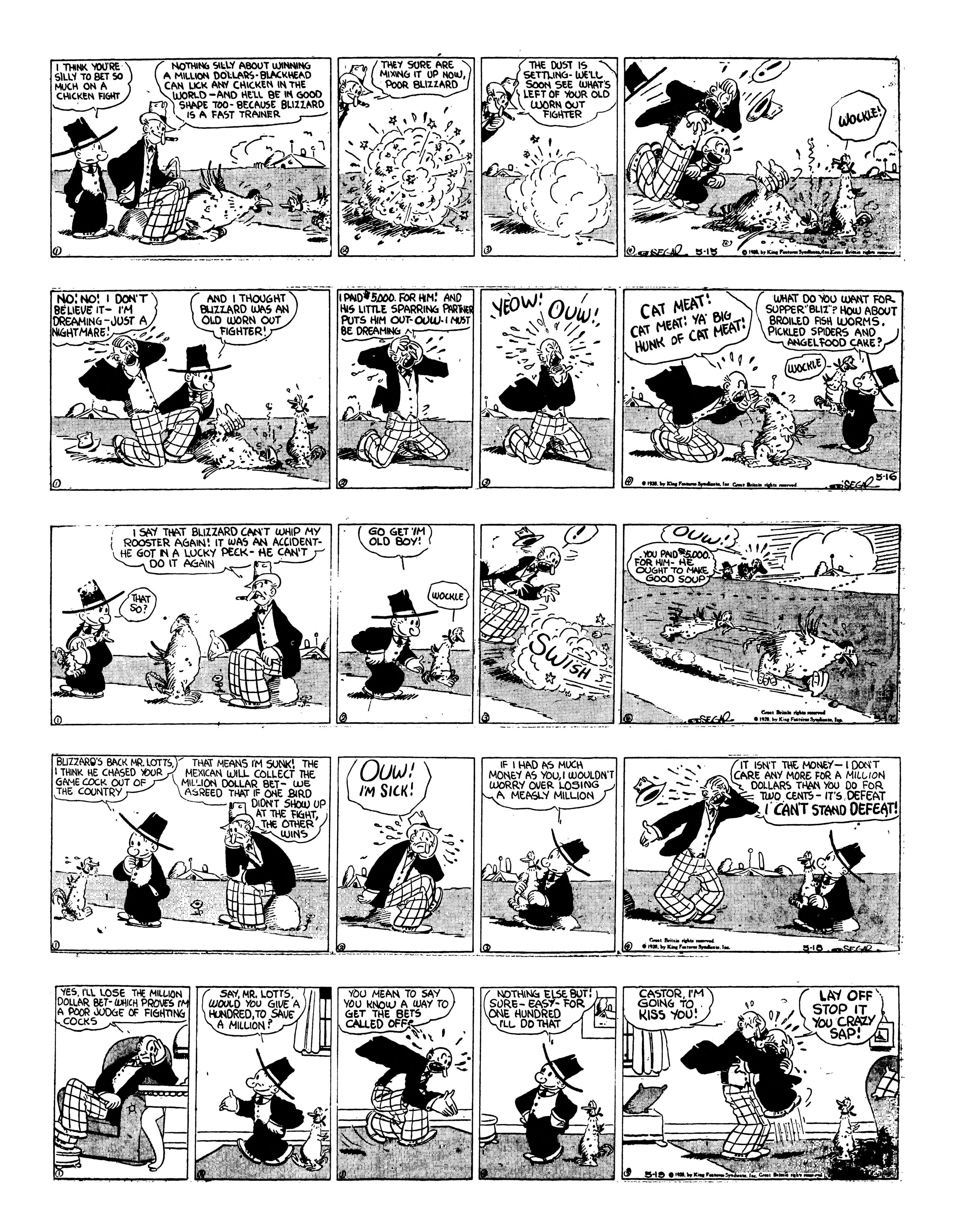 Thimble Theatre dailies (1919–) — part 1 p24