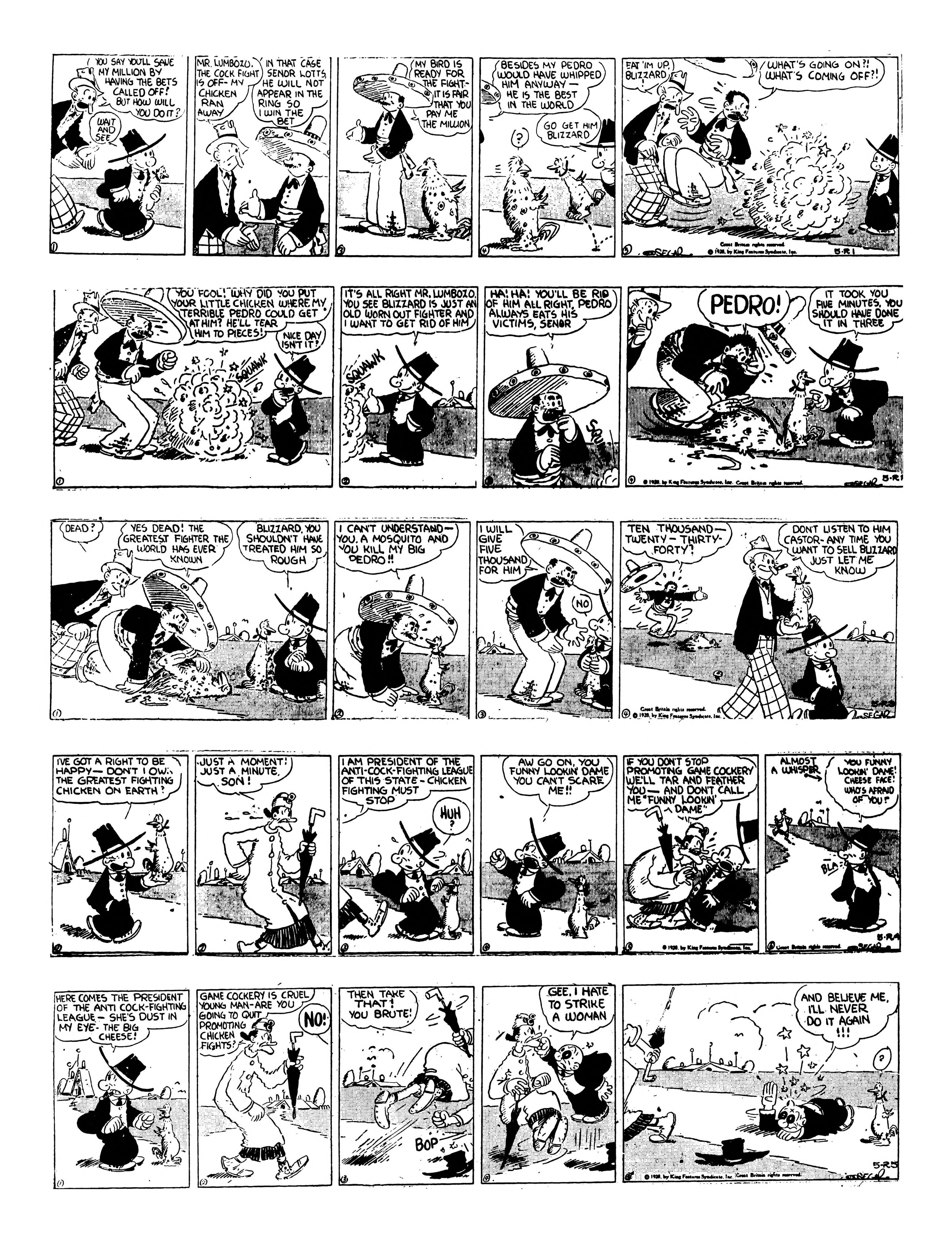 Thimble Theatre dailies (1919–) — part 1 p25