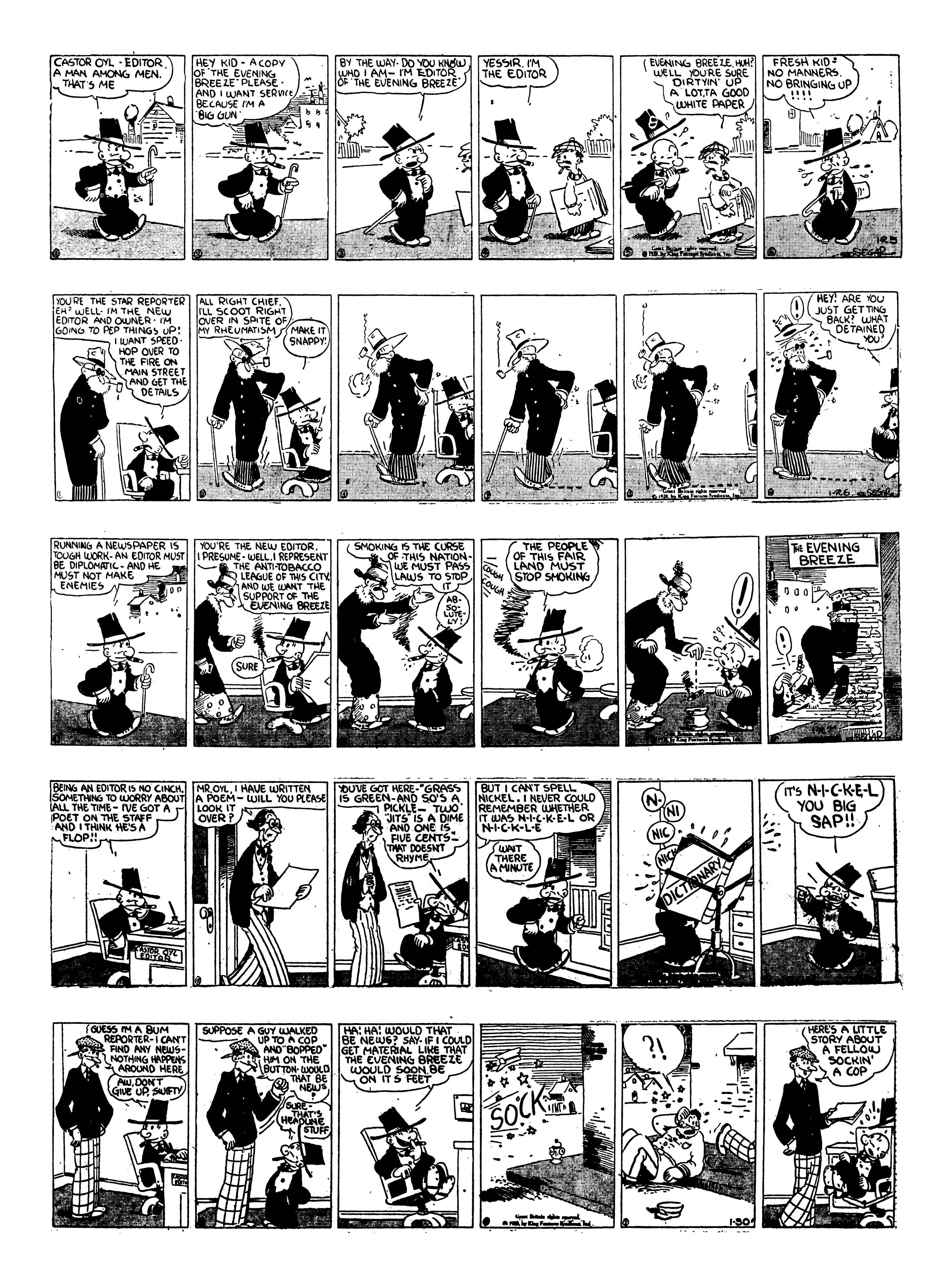 Thimble Theatre dailies (1919–) — part 1 p5