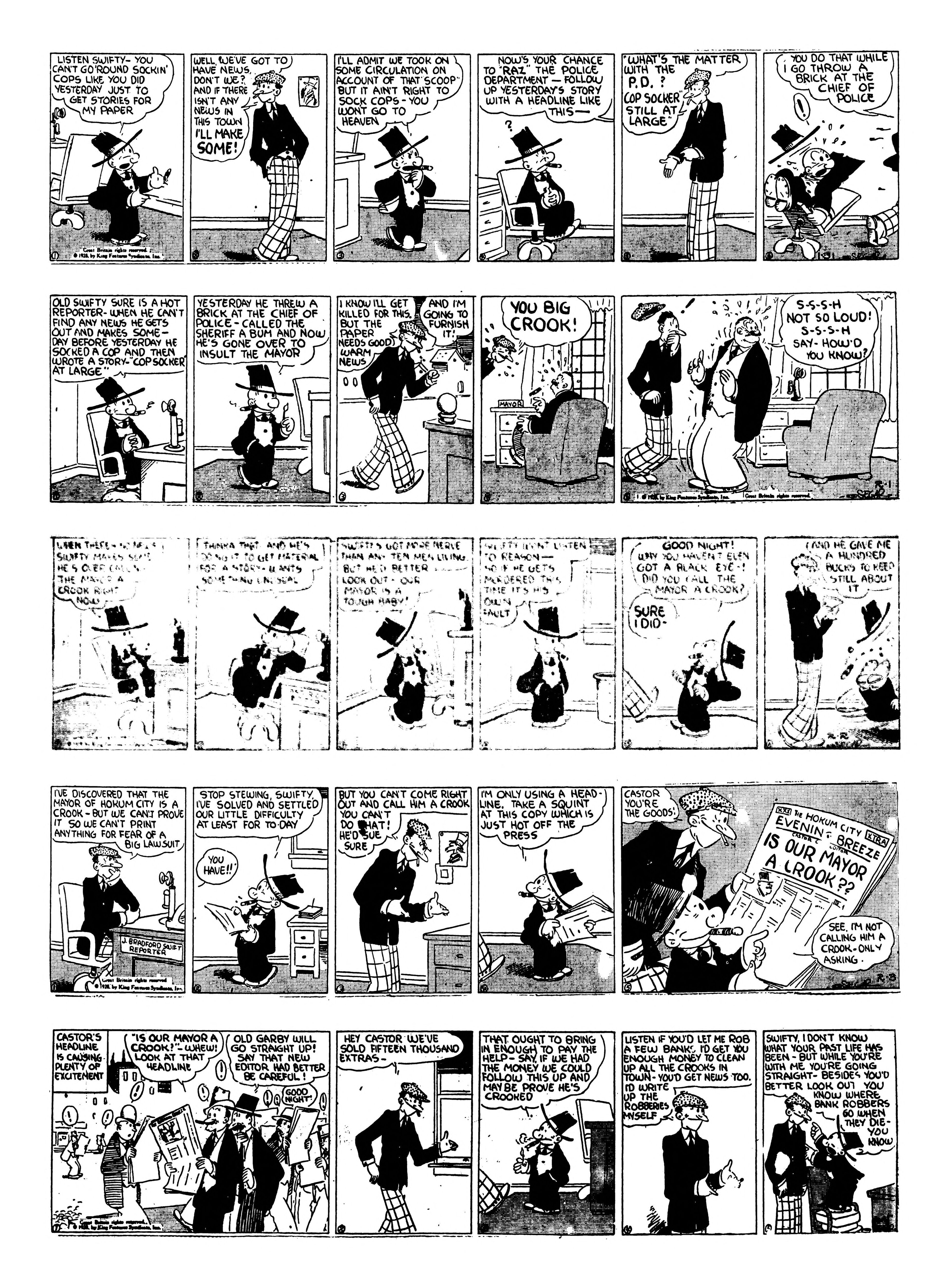 Thimble Theatre dailies (1919–) — part 1 p6