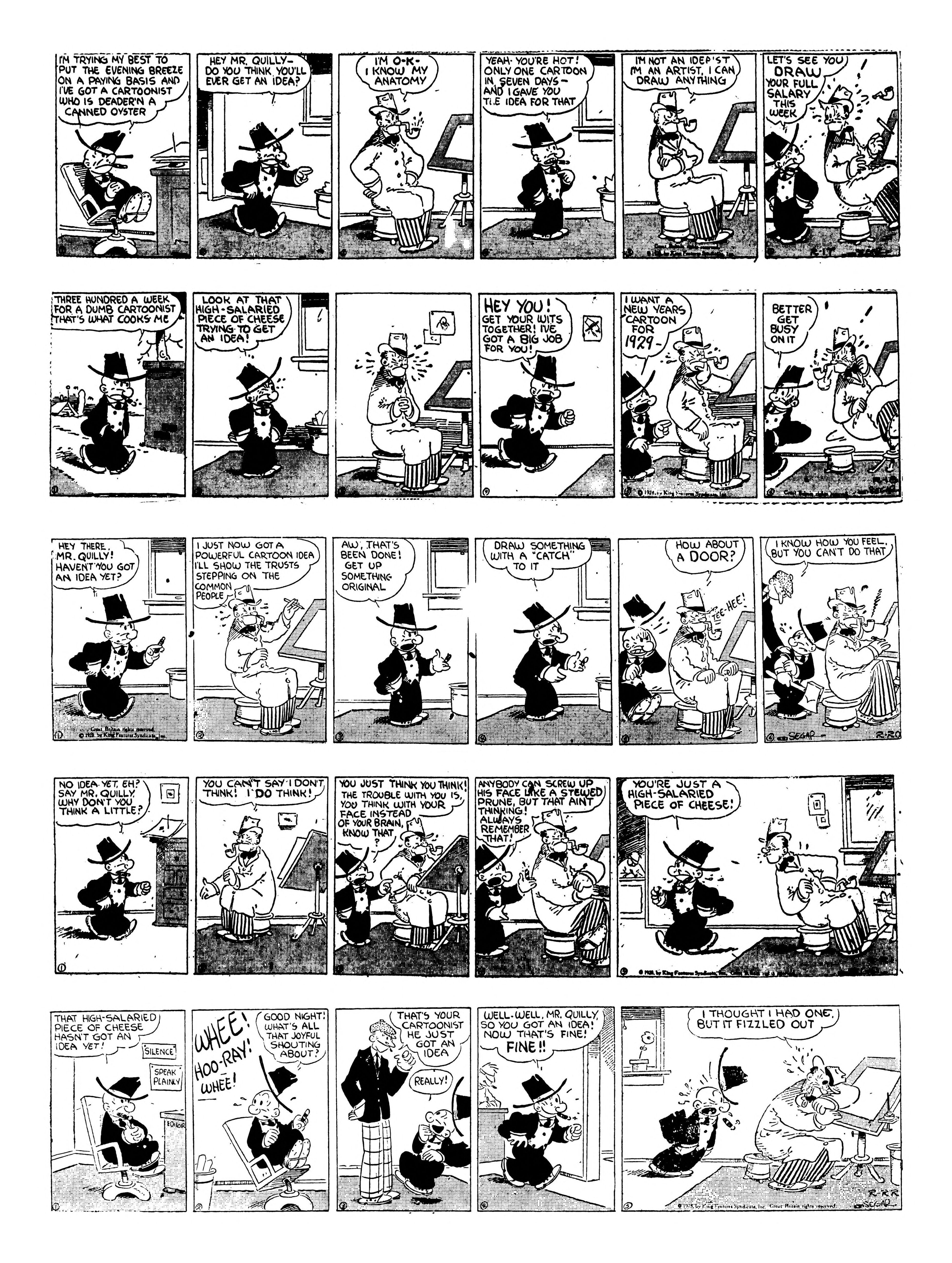 Thimble Theatre dailies (1919–) — part 1 p9