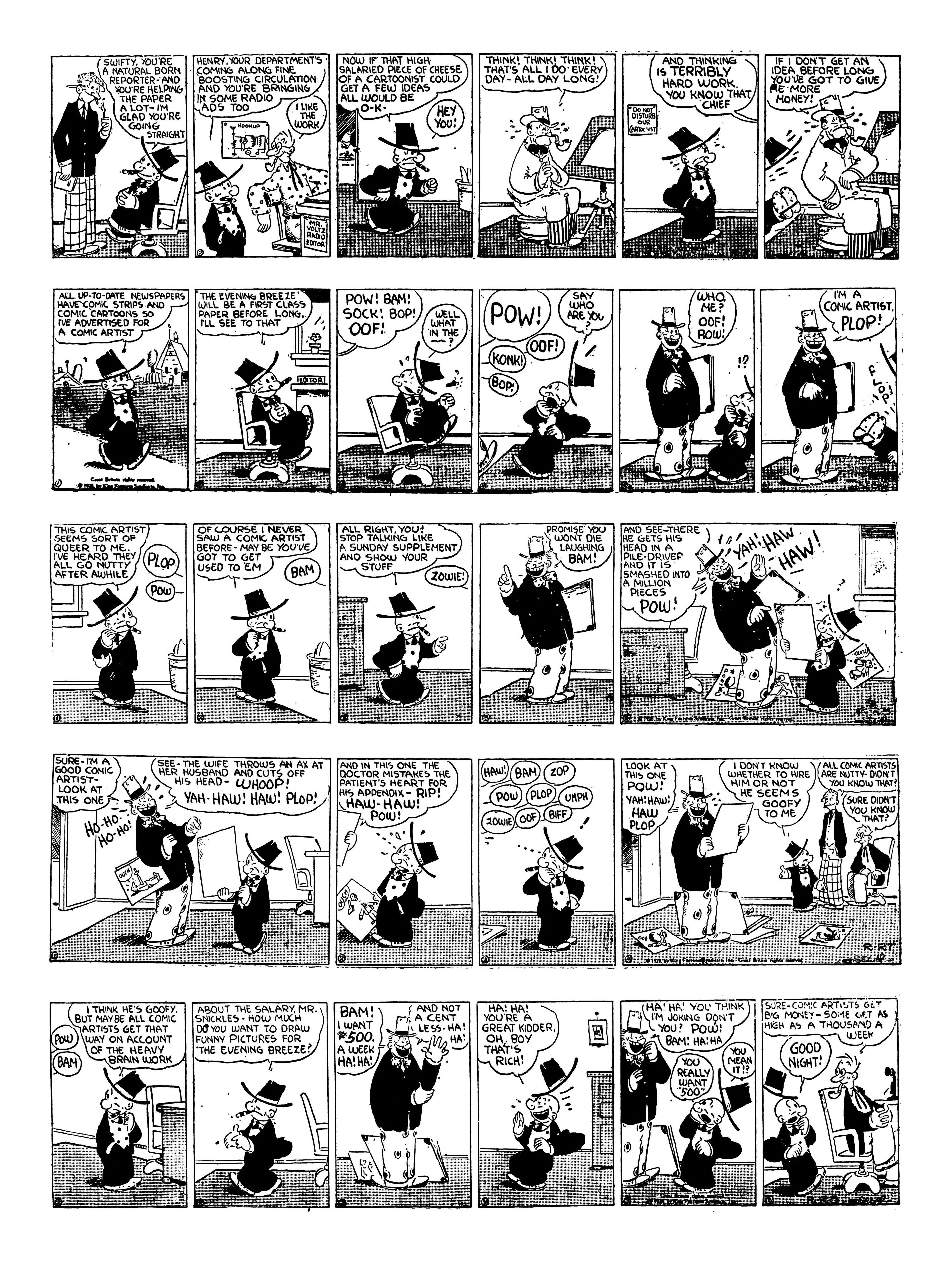 Thimble Theatre dailies (1919–) — part 1 p10