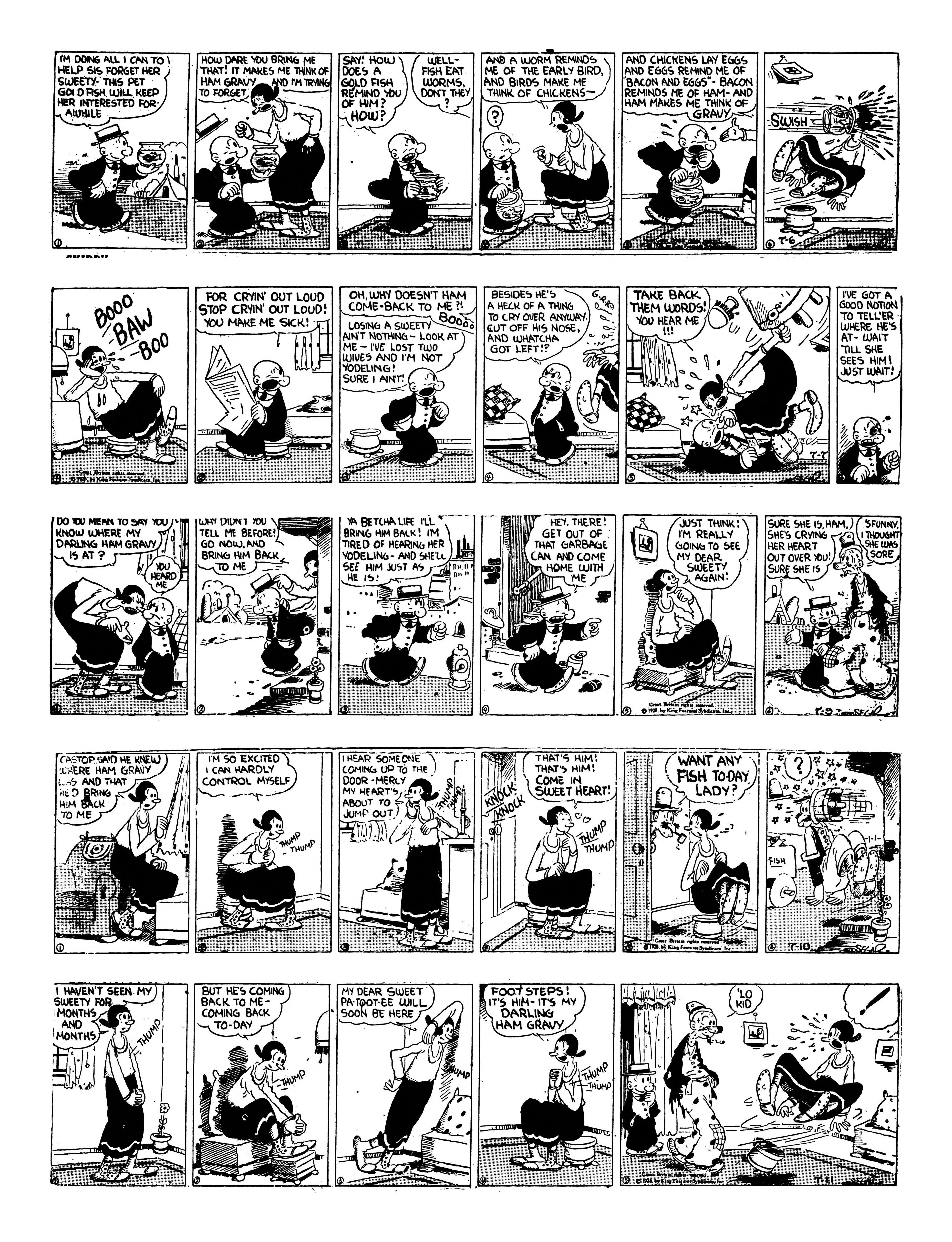 Thimble Theatre dailies (1919–) — part 2 p3