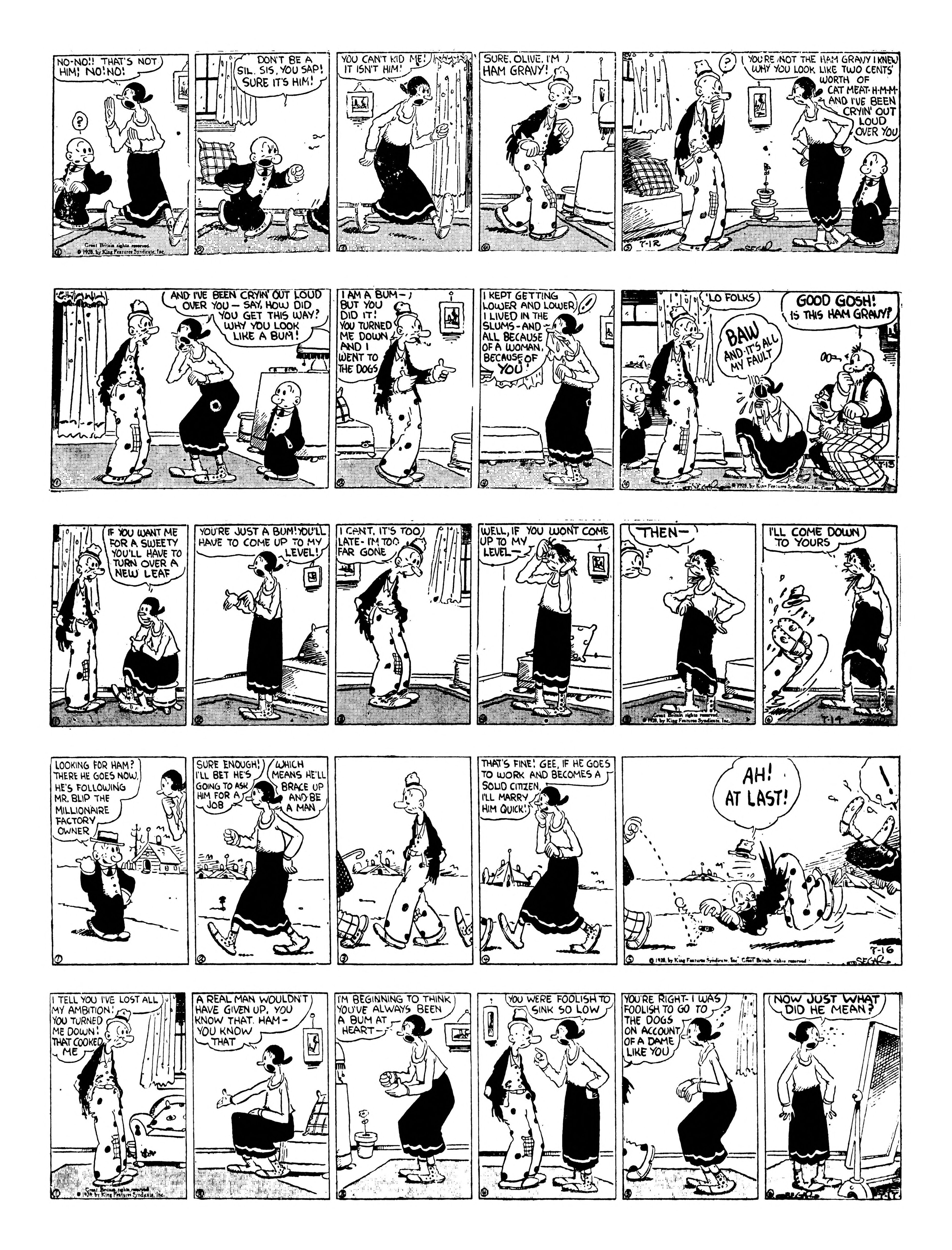 Thimble Theatre dailies (1919–) — part 2 p4
