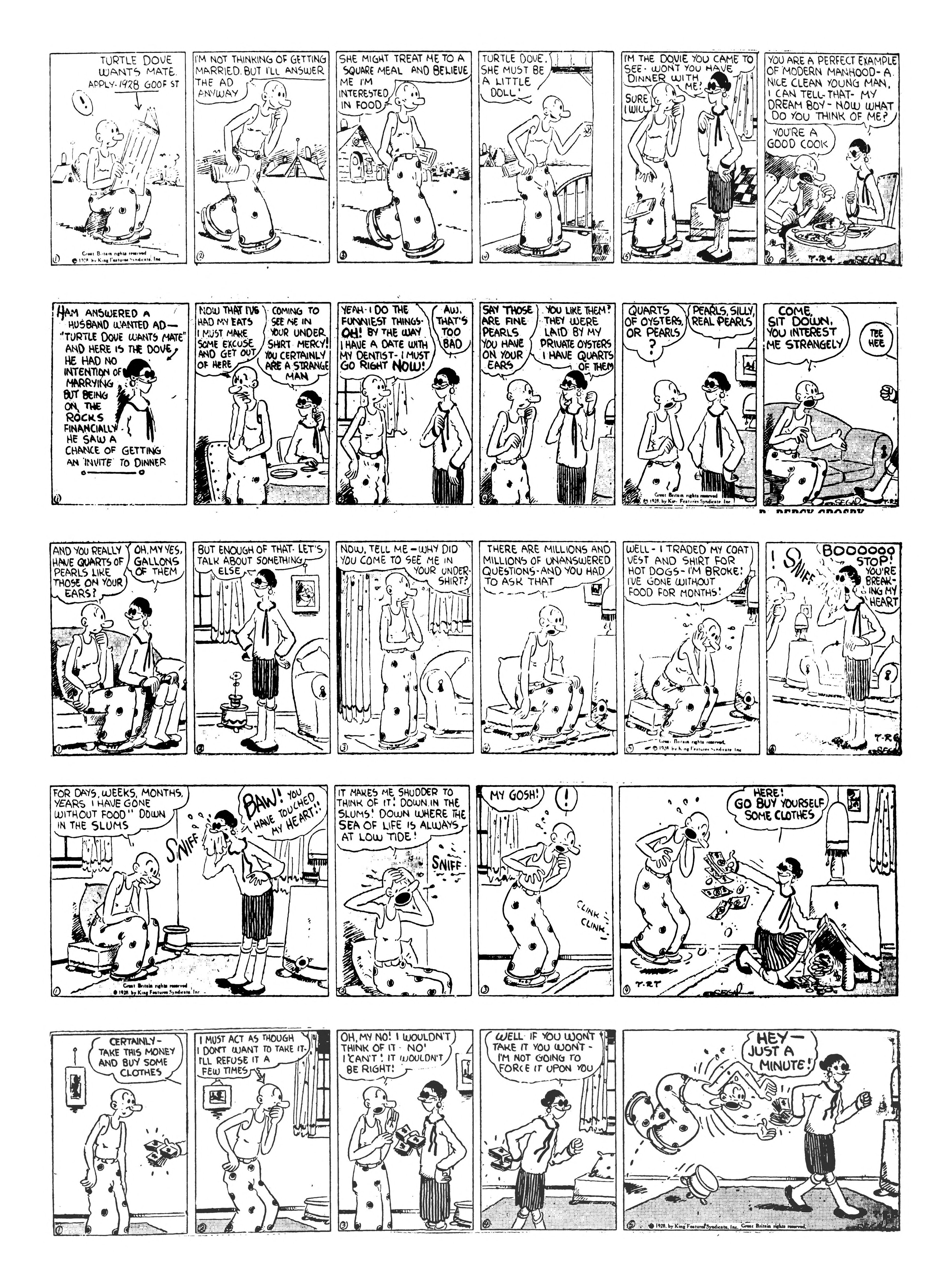 Thimble Theatre dailies (1919–) — part 2 p6