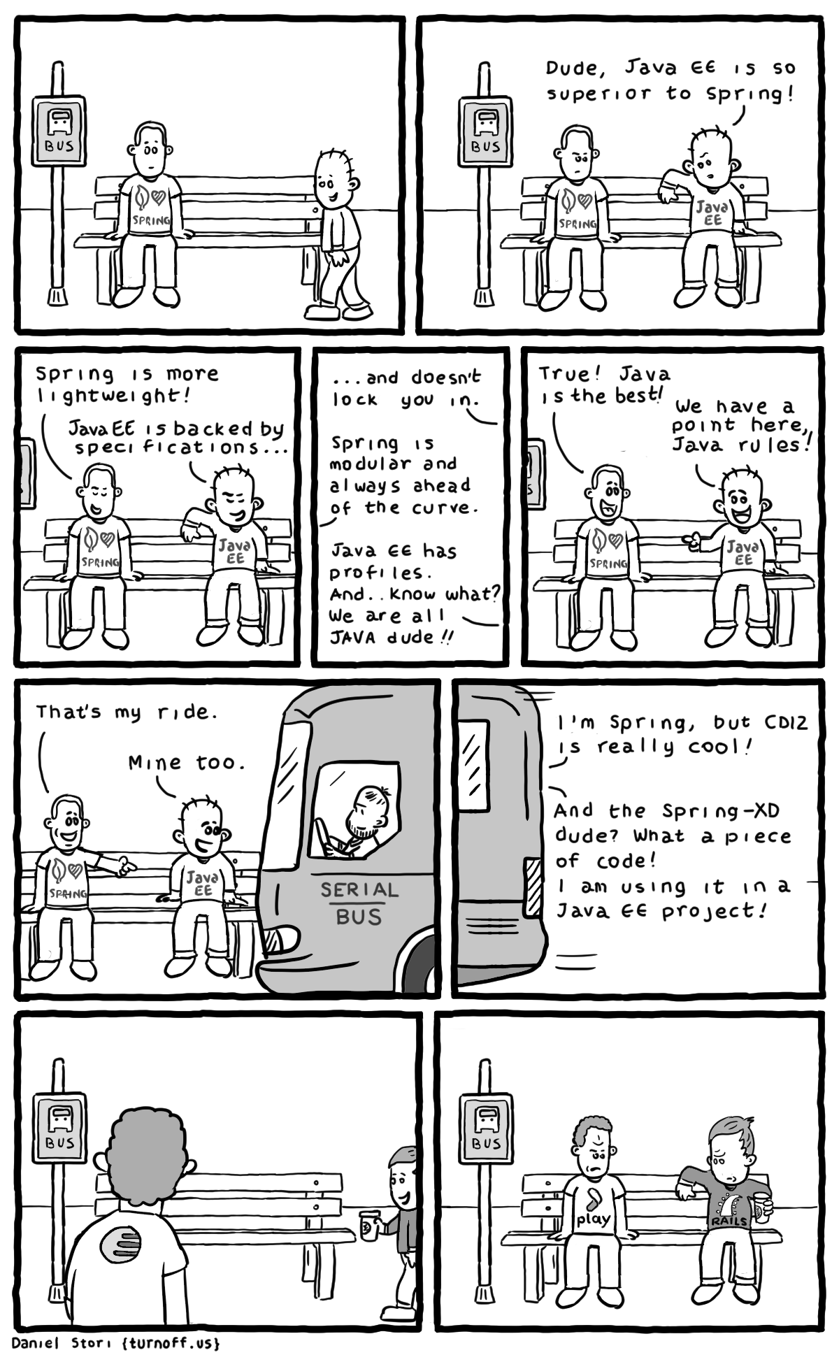 turnoff.us – geek rivalries (2016-02-11). Daniel Stori, CC BY-NC-SA 4.0. https://turnoff.us/geek/geek-rivalries/