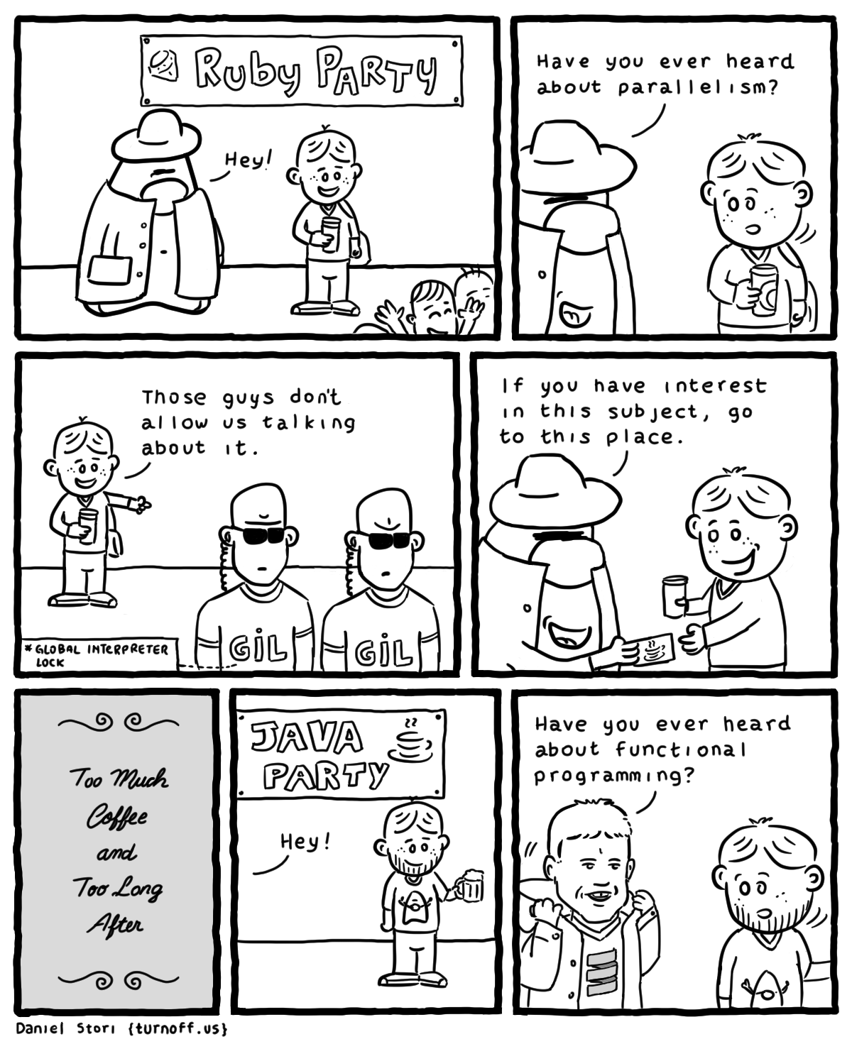 turnoff.us – do the evolution, baby! (2016-03-10). Daniel Stori, CC BY-NC-SA 4.0. https://turnoff.us/geek/its-evolution-baby/