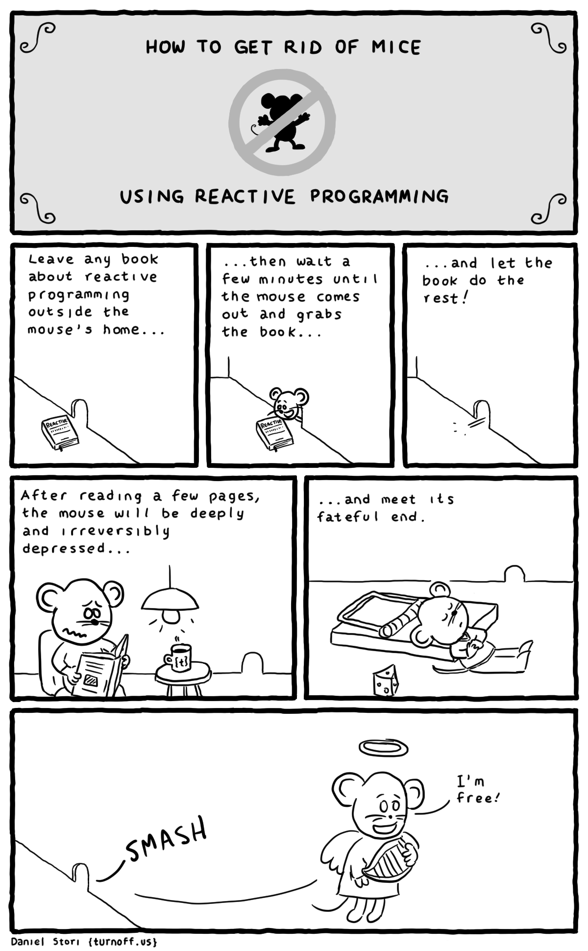 turnoff.us – reactive and boring (2016-04-30). Daniel Stori, CC BY-NC-SA 4.0. https://turnoff.us/geek/reactive-and-boring/