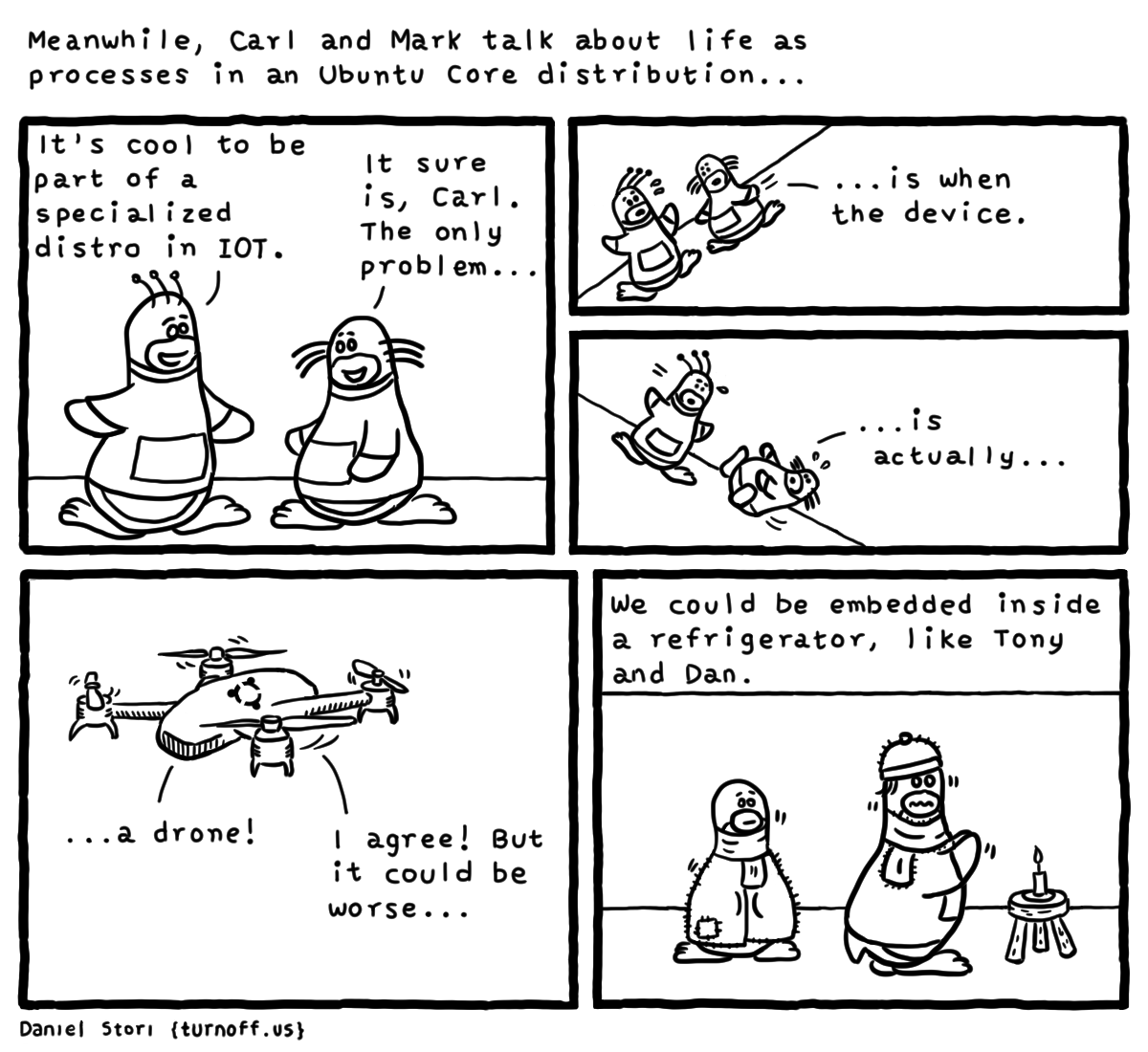 turnoff.us – life of embedded processes (2016-11-08). Daniel Stori, CC BY-NC-SA 4.0. https://turnoff.us/geek/ubuntu-core-2/