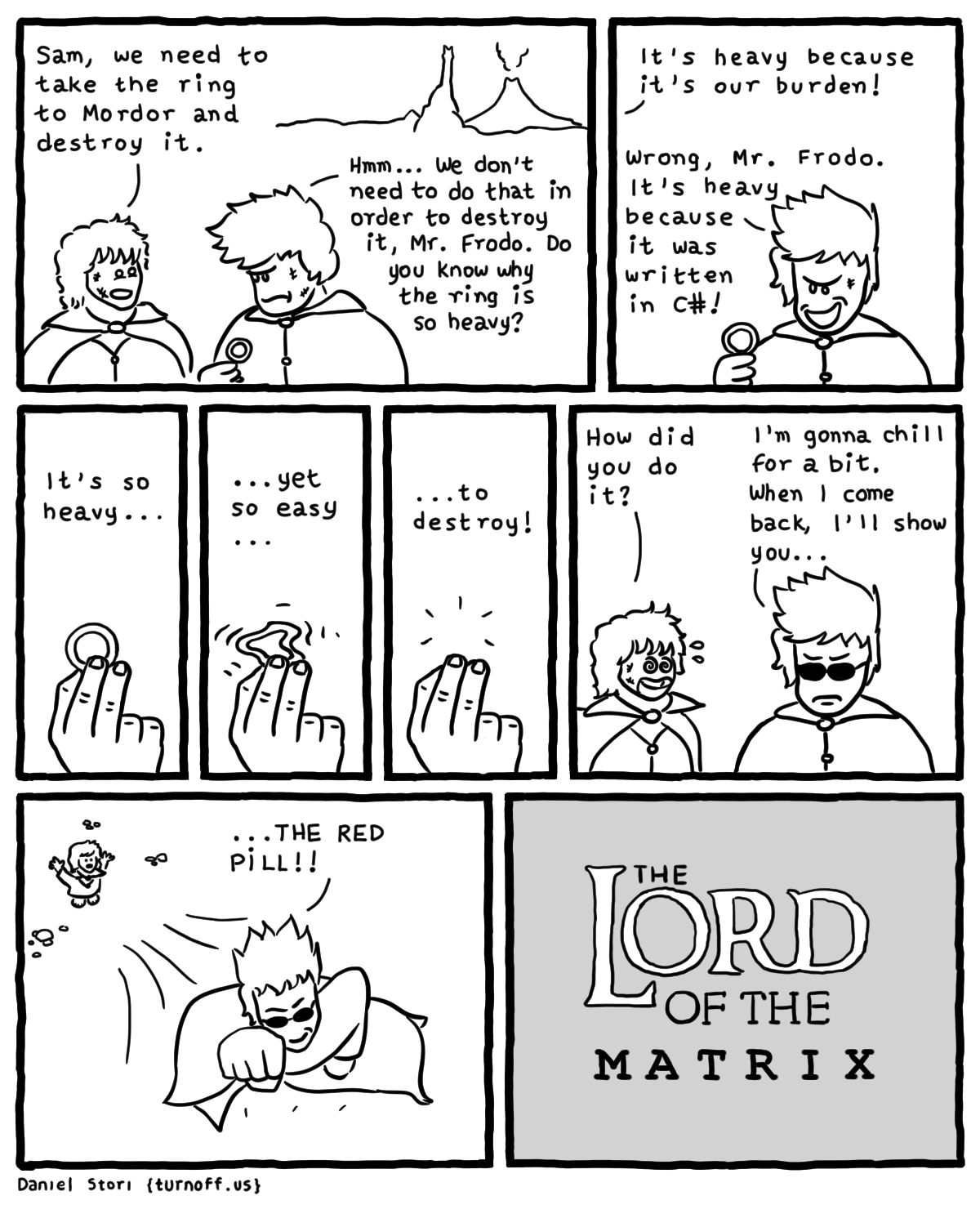 turnoff.us – the lord of the matrix (2016-11-15). Daniel Stori, CC BY-NC-SA 4.0. https://turnoff.us/geek/the-lord-of-the-matrix/