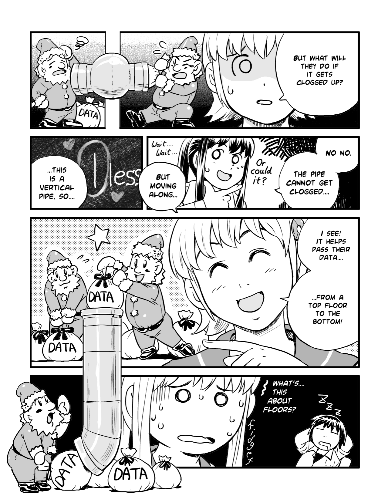 Ubunchu! chapter 2, page 8. Hiroshi Seo (Seotch), published by ASCII Media Works in Ubuntu Magazine Japan. License — original CC BY-NC 3.0 (https://creativecommons.org/licenses/by-nc/3.0/); English translation by the Ubunchu translators group (https://gitlab.com/ubunchu-translators/ubunchu), CC BY-NC 3.0.