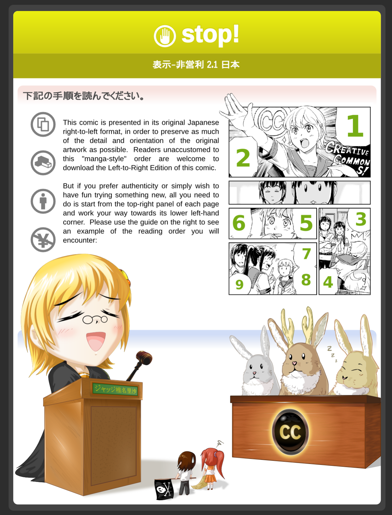 Ubunchu! chapter 4, page 2. Hiroshi Seo (Seotch), published by ASCII Media Works in Ubuntu Magazine Japan. License — original CC BY-NC 3.0 (https://creativecommons.org/licenses/by-nc/3.0/); English translation by the Ubunchu translators group (https://gitlab.com/ubunchu-translators/ubunchu), CC BY-NC 3.0.