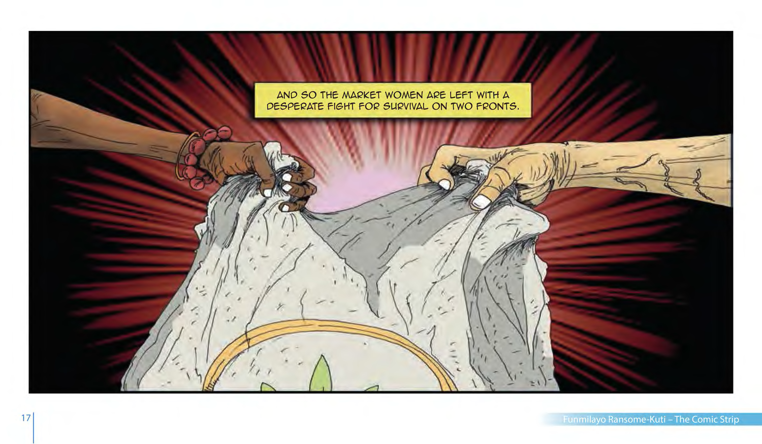 Funmilayo Ransome-Kuti and the Women’s Union of Abeokuta (UNESCO Series on Women in African History, 2014), comic strip page 10. Alaba Onajin (illustrations); Obioma Ofoego (script). © UNESCO 2014, CC BY-SA 3.0 IGO.
