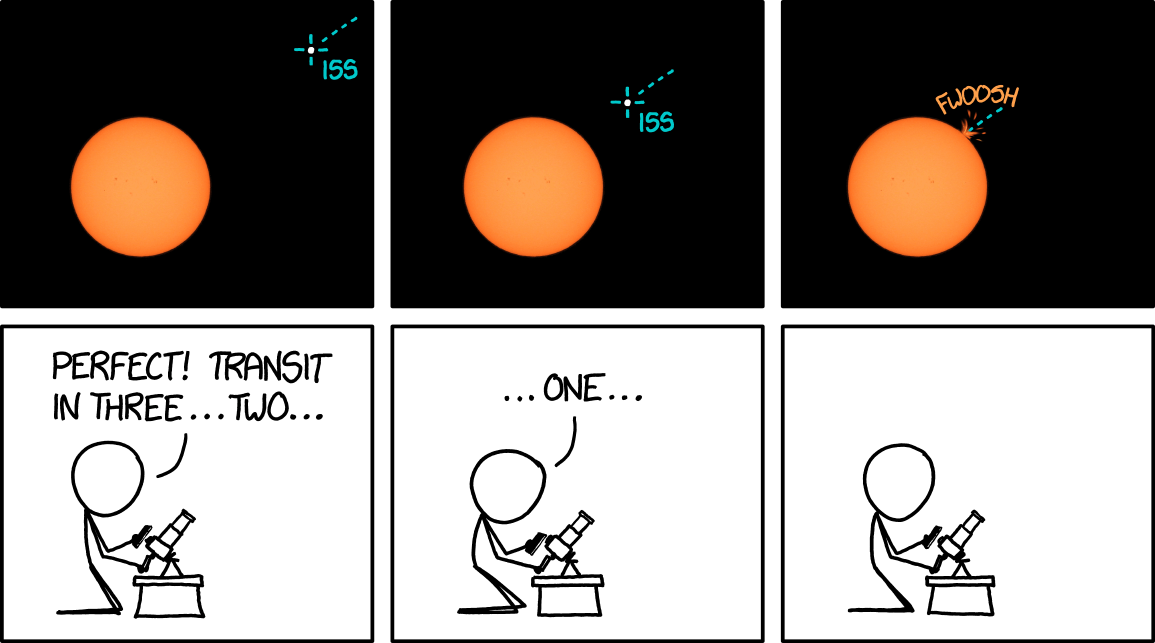 Most people don't realize it, but they actually launch a new space station every few weeks because this keeps happening.