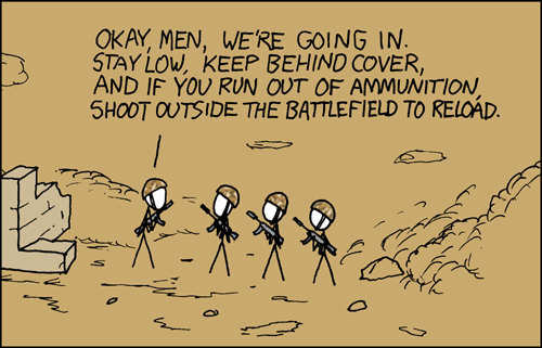 And watch out for that guy from comic #53.