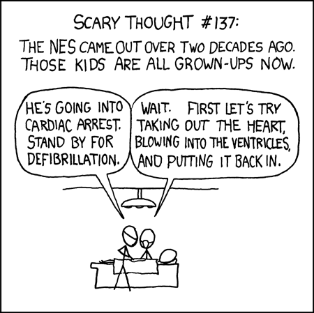 Scary thought #138: Raptors coming down the waterslide behind me.
