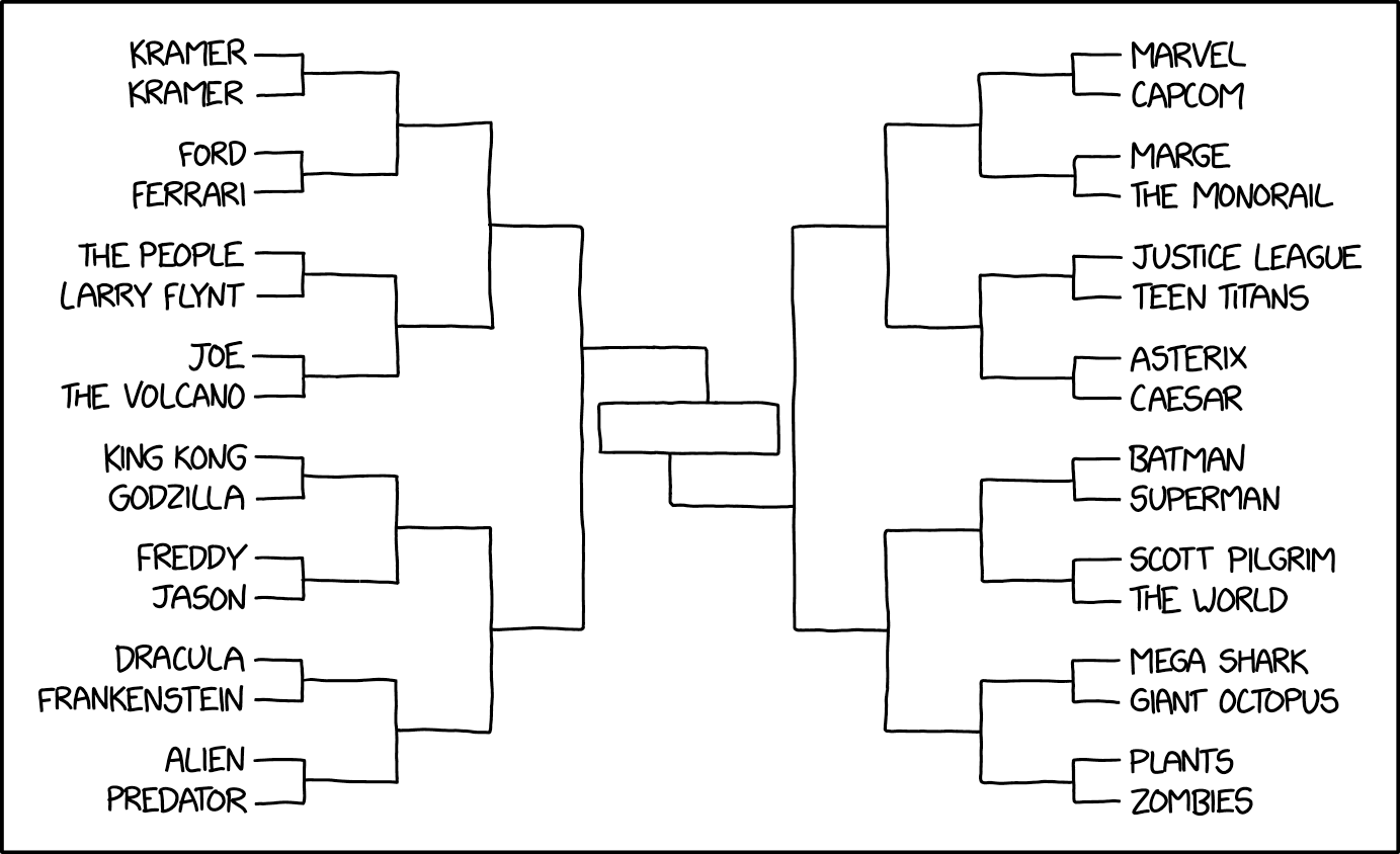 Some works didn't make the cut; in "Ecks vs. Sever" vs. the passage of time, the latter seems to have won pretty decisively.