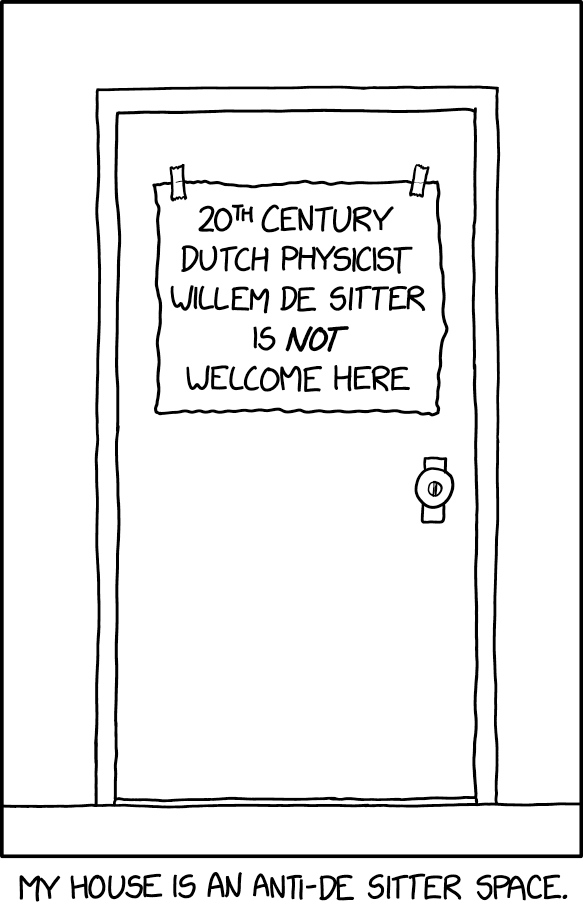 Our anti-de Sitter club is small at the moment, but I've started corresponding with the conformal field theory people.
