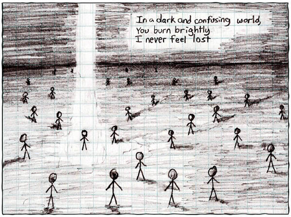 Like a beacon
