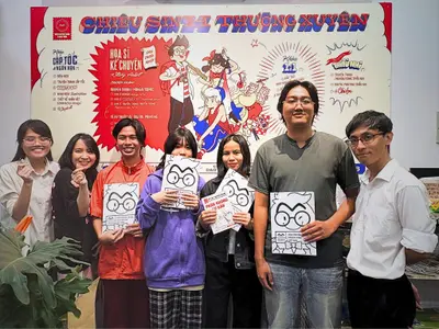 CMA Vietnam célèbre les diplômés du cours intensif de bande dessinée K17