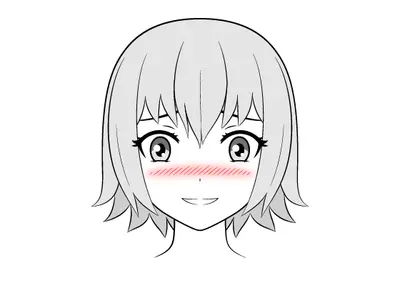 Hướng dẫn các phong cách vẽ má hồng trong anime và manga